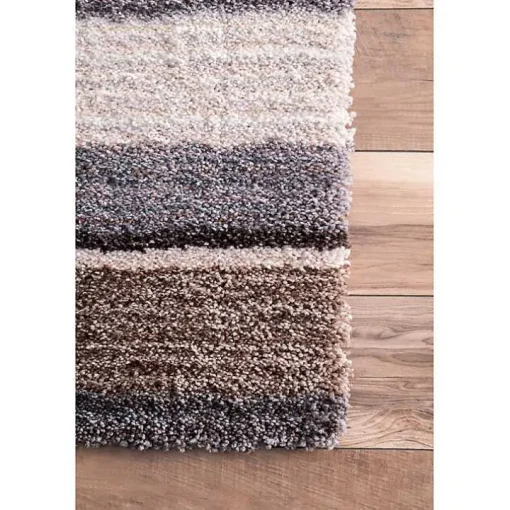 Clark Shag Area Rug, 5x8