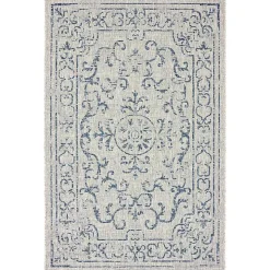 Classicism Sun Shower Outdoor Area Rug, 5x8