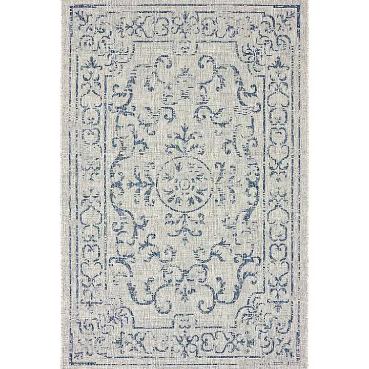 Classicism Sun Shower Outdoor Area Rug, 7x9