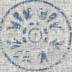 Classicism Sun Shower Outdoor Area Rug, 5x8