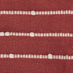 Clayoff Slub Stripe Decorative Throw