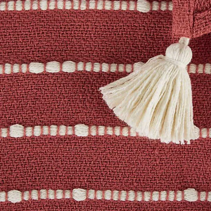 Clayoff Slub Stripe Decorative Throw