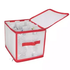 Clear Zip Christmas String Lights Storage Box