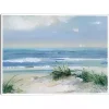 Coastal Breezes Framed Canvas Art Print