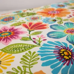 Colorful Floral Outdoor Chair Cushion