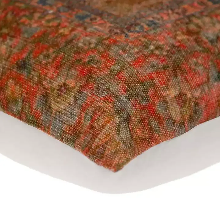 Colorful Woven Tapestry Pillow