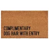 Complimentary Dog Hair With Entry Doormat