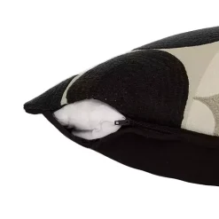 Contemporary Geometric Dots Throw Pillow