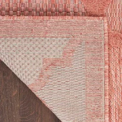 Coral Trellis Indoor/Outdoor Area Rug, 6x9