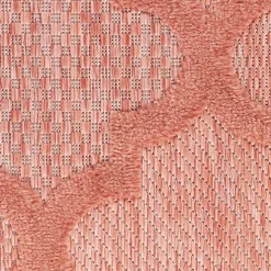 Coral Trellis Indoor/Outdoor Area Rug, 6x9