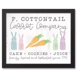 Cottontail Carrot Co. Framed Canvas Art Print