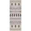 Cream Boho Striped Runner