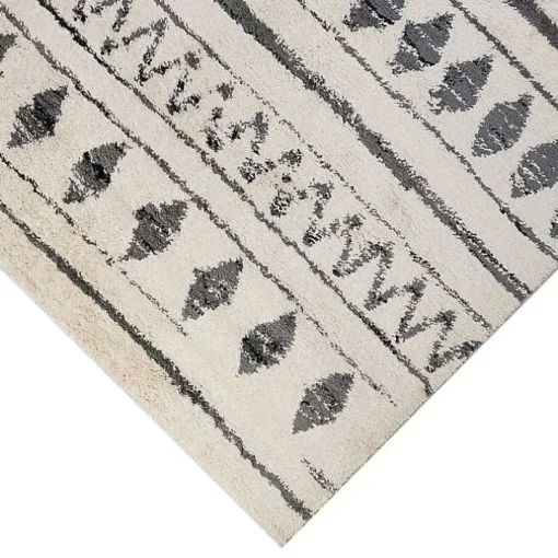 Cream Boho Striped Runner