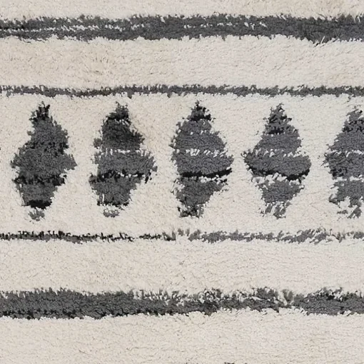Cream Boho Striped Runner