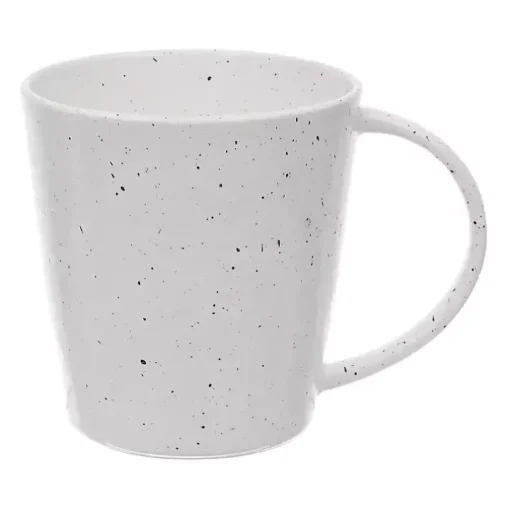 Cream Simple Things Mugs, Set of 4