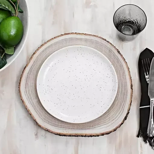 Cream Simple Things Salad Plate