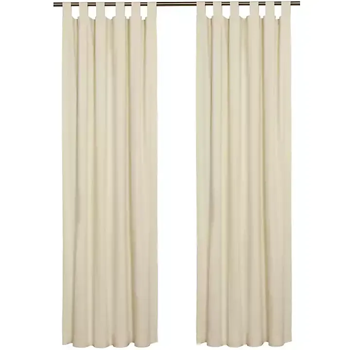 Cream Weathermate Blackout Curtain Panel, 84 in.