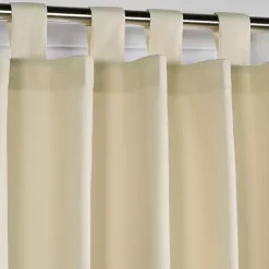 Cream Weathermate Blackout Curtain Panel, 63 in.