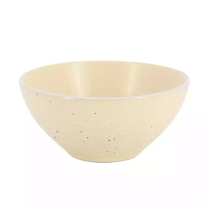 Cream Yellow Emilia Stoneware 16pc. Dinnerware Set