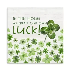 Create Our Own Luck Canvas Art Print