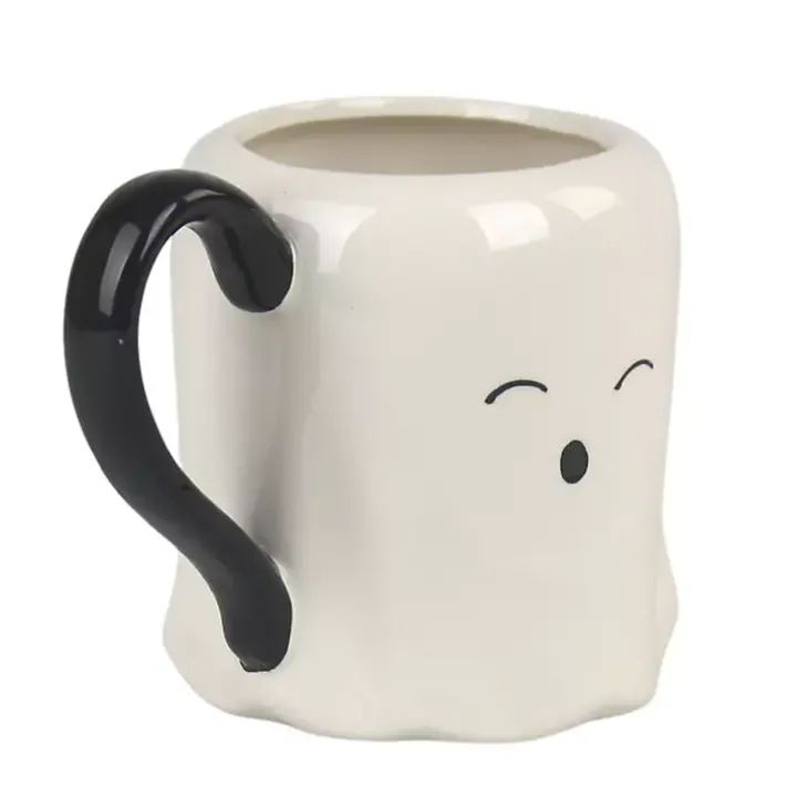 Cute Ghost Mugs, Set of 4