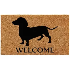 Dachshund Welcome Doormat