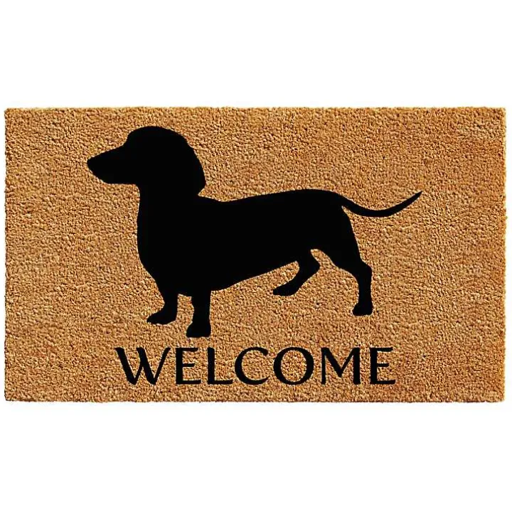 Dachshund Welcome Doormat