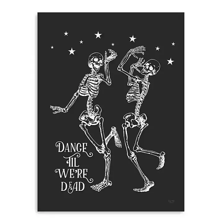 Dance 'Til We’re Dead Canvas Art Print