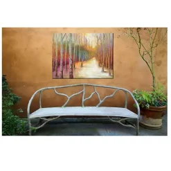 Dappled Forest Outdoor Canvas Art Print