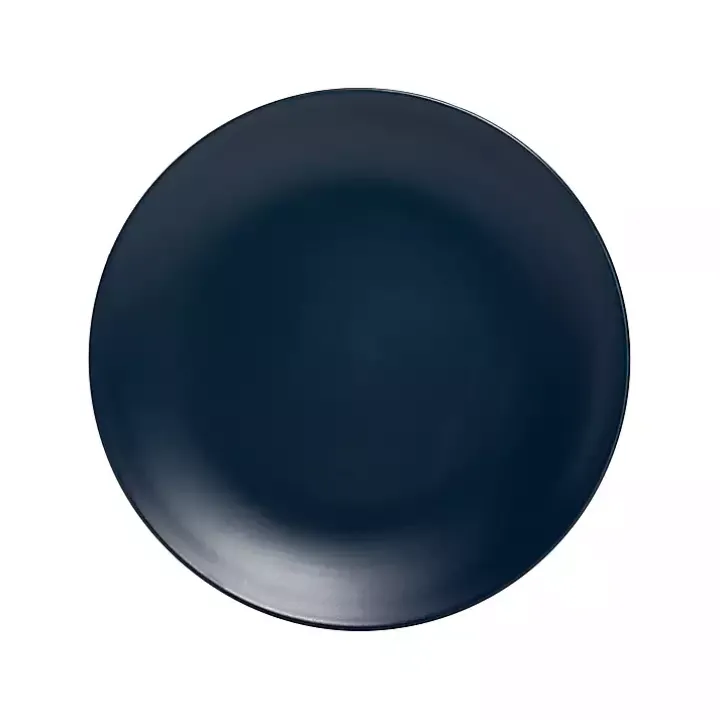 Dark Blue Classic Coupe Salad Plates, Set of 6