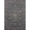 Dark Blue Sorrento Medallion Area Rug, 5x7