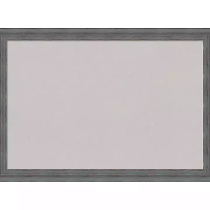 Dark Gray Framed Corkboard