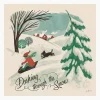 Dashing Through the Snow Canvas Art Print