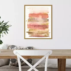 Desert Blooms II Framed Canvas Art Print