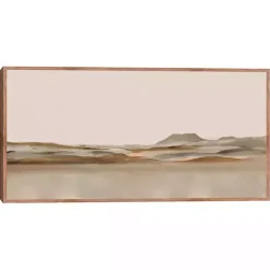 Desert Home Framed Canvas Art Print