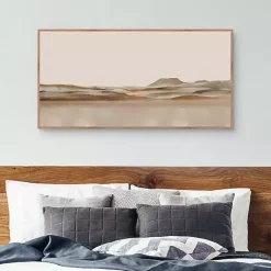Desert Home Framed Canvas Art Print