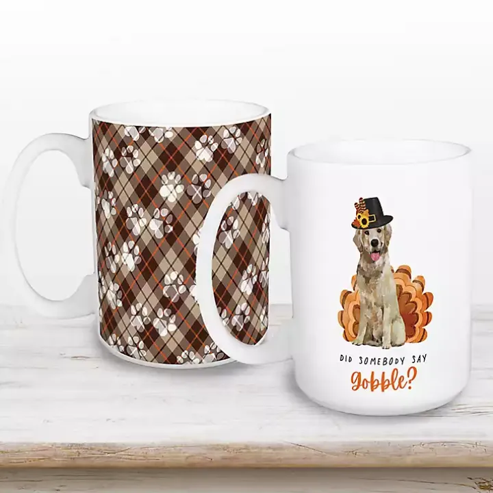 Did Someone Say Gobble Mugs, Set of 2