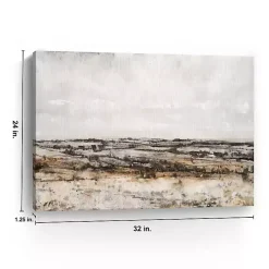 Distant Valley Canvas Art Print