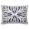 Distressed Navy Outdoor Pillow