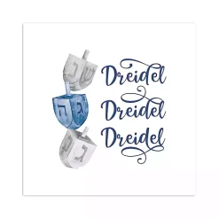Dreidel Dreidel Dreidel Canvas Art Print