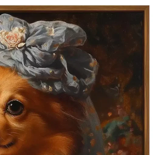 Duchess Daphne Daintypaws Framed Art Print