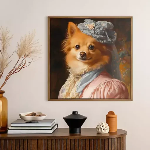 Duchess Daphne Daintypaws Framed Art Print