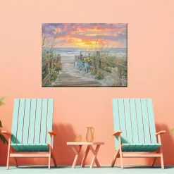 Early Riser Outdoor Canvas Art Print