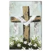 Easter Cross Canvas Art Print