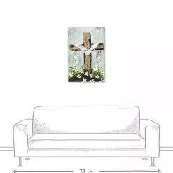 Easter Cross Canvas Art Print