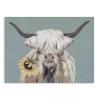 Ellie with a Sunflower Canvas Art Print, 24x18 in.