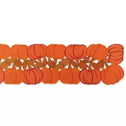 Embroidered Pumpkins Table Runner