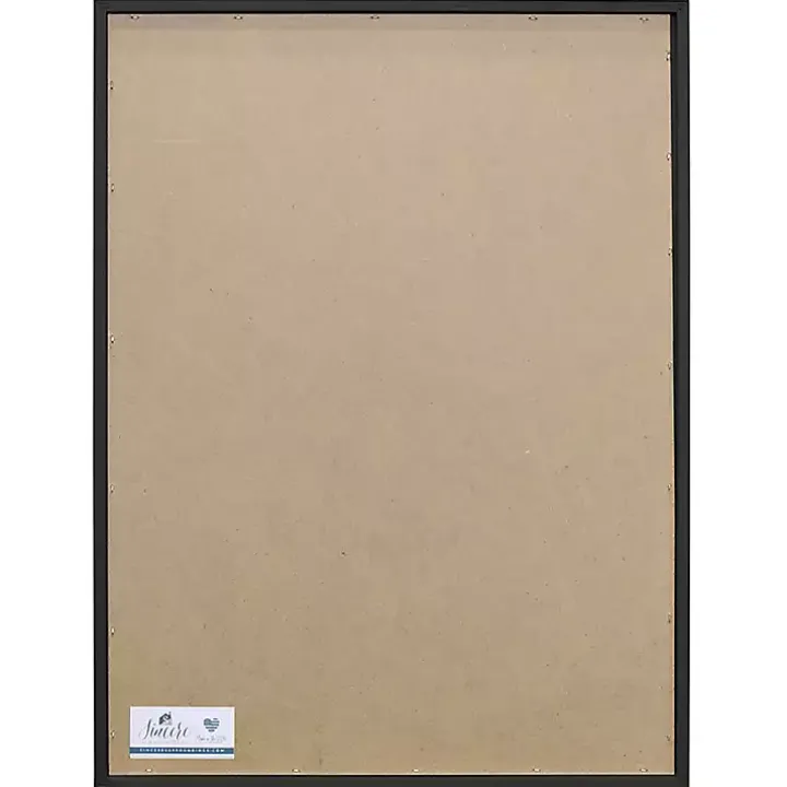 Enter His Gates Framed Wall Plaque