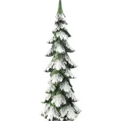 Evergreen Christmas Tree with Frosted Snow, 20 in.