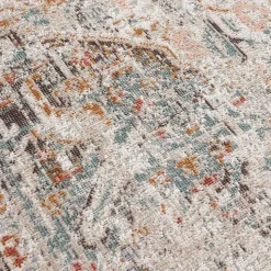 Faded Turkish Indoor/Outdoor Area Rug, 7x9